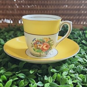 Colclough China Genuine Bone china Made In England Demitasse Cup & Saucer